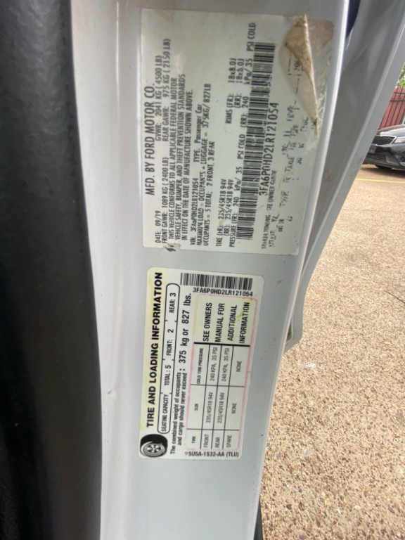 2020 Ford Fusion Image 30