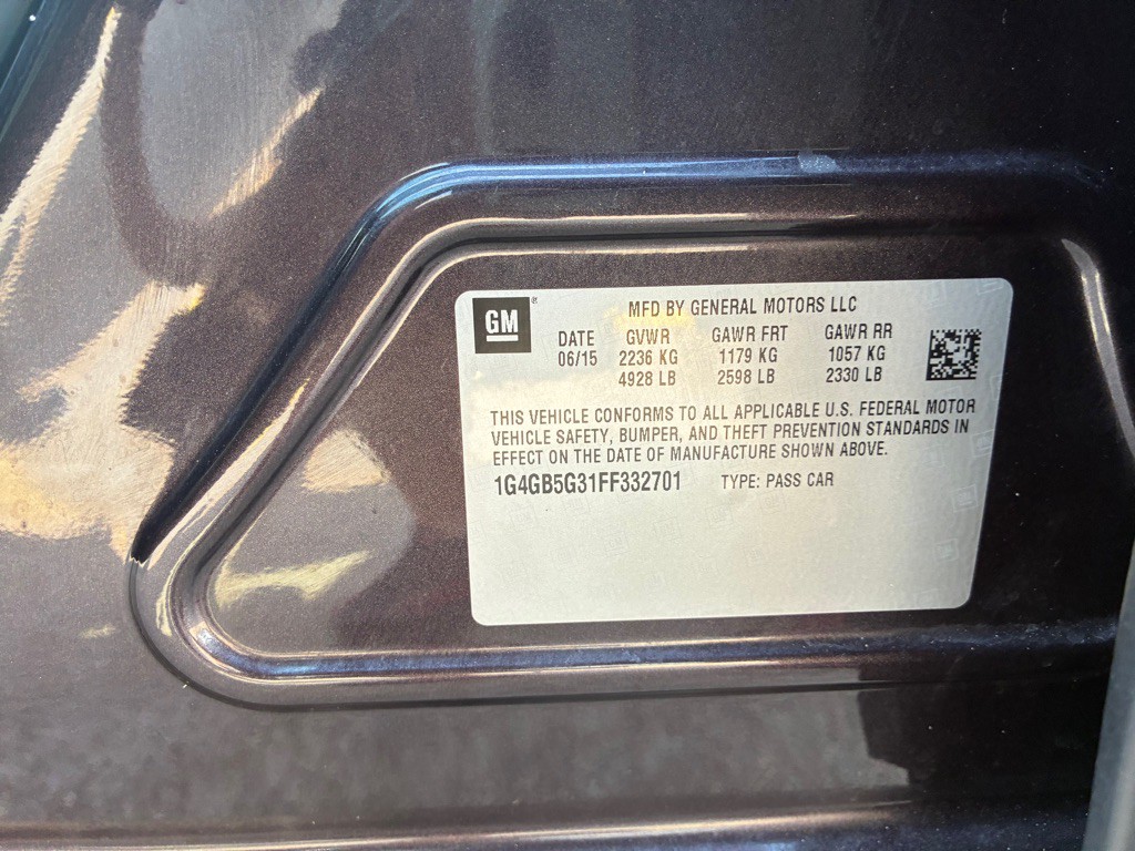 2015 Buick Lacrosse Image 28