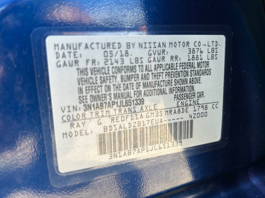 2018 Nissan Sentra Image 32