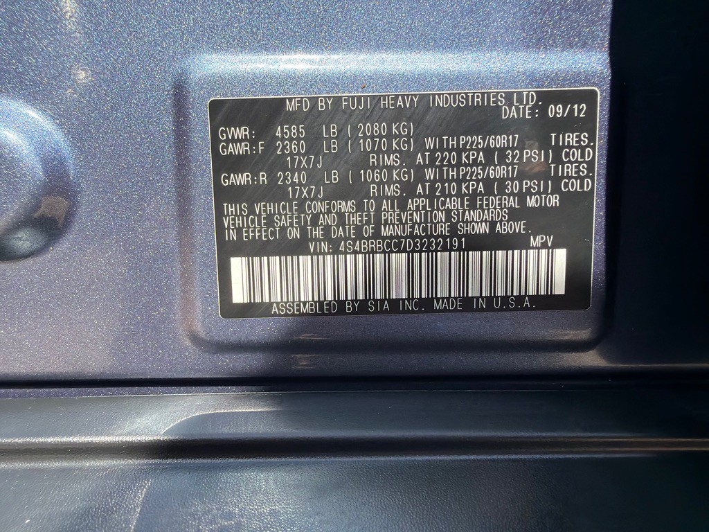 2013 Subaru Outback Image 31