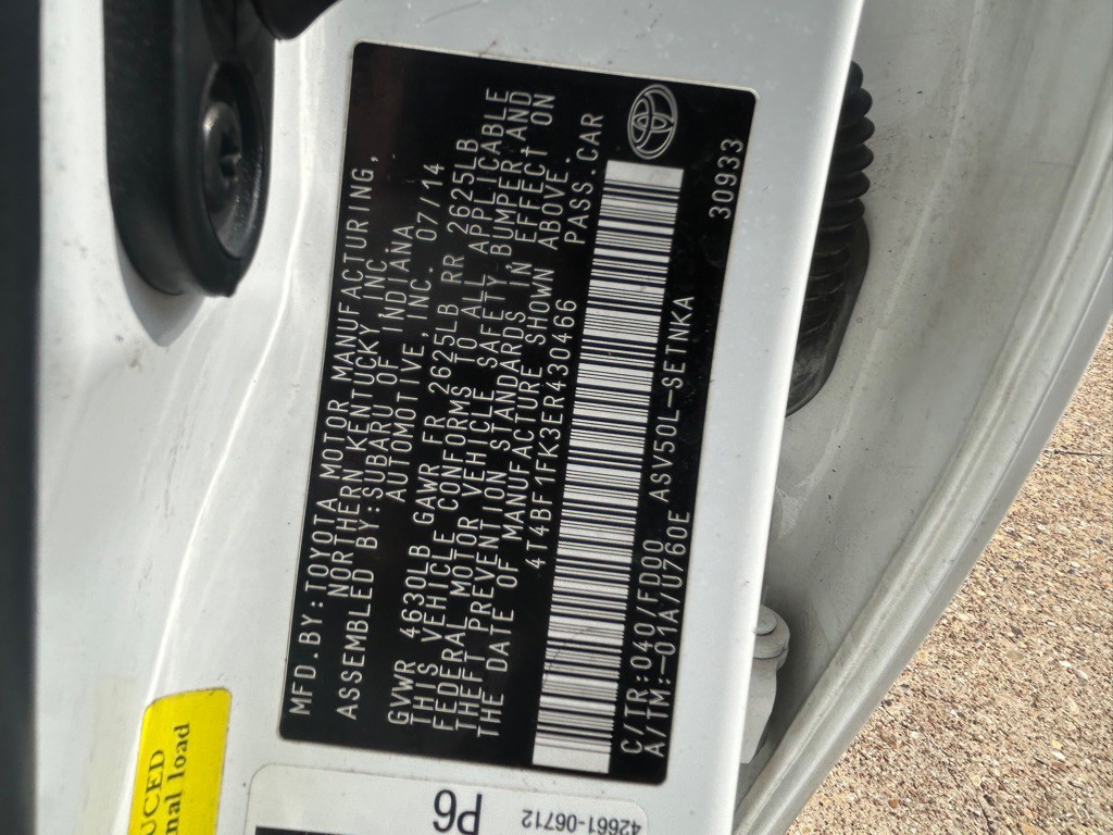 2014 Toyota Camry Image 31