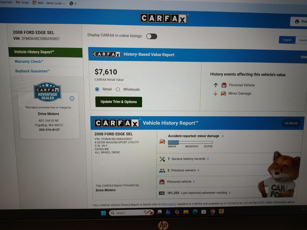 2008 Ford Edge Image 17