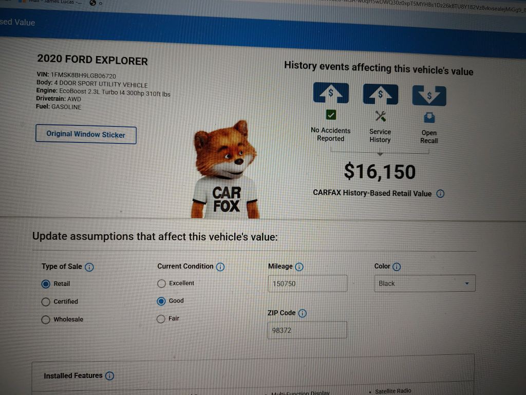 2020 Ford Explorer Image 33