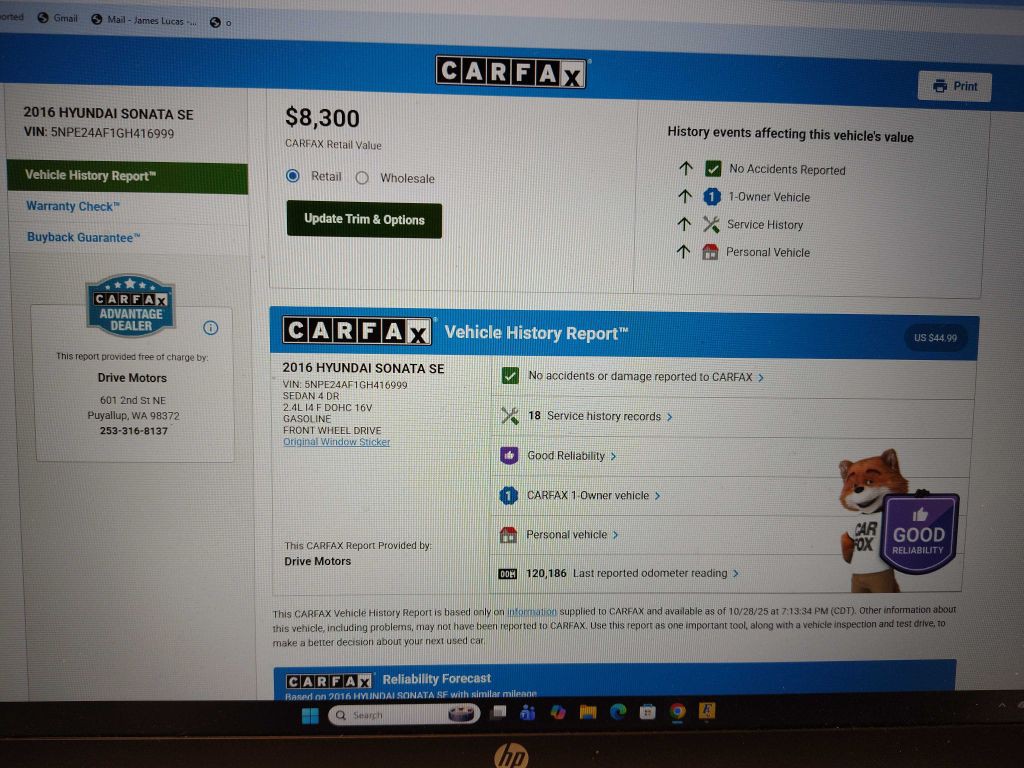 2016 Hyundai Sonata Image 16