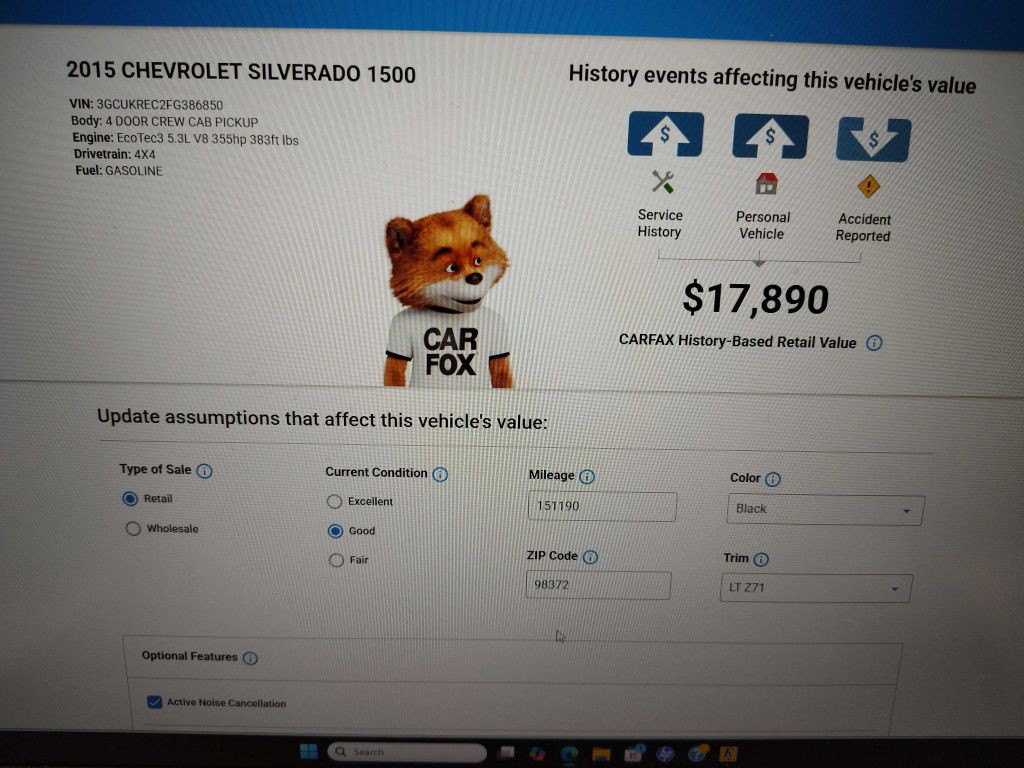 2015 Chevrolet Silverado 1500 Image 17