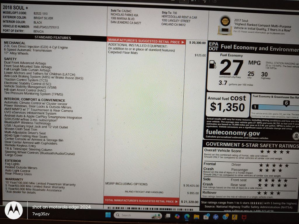 2018 Kia Soul Image 18