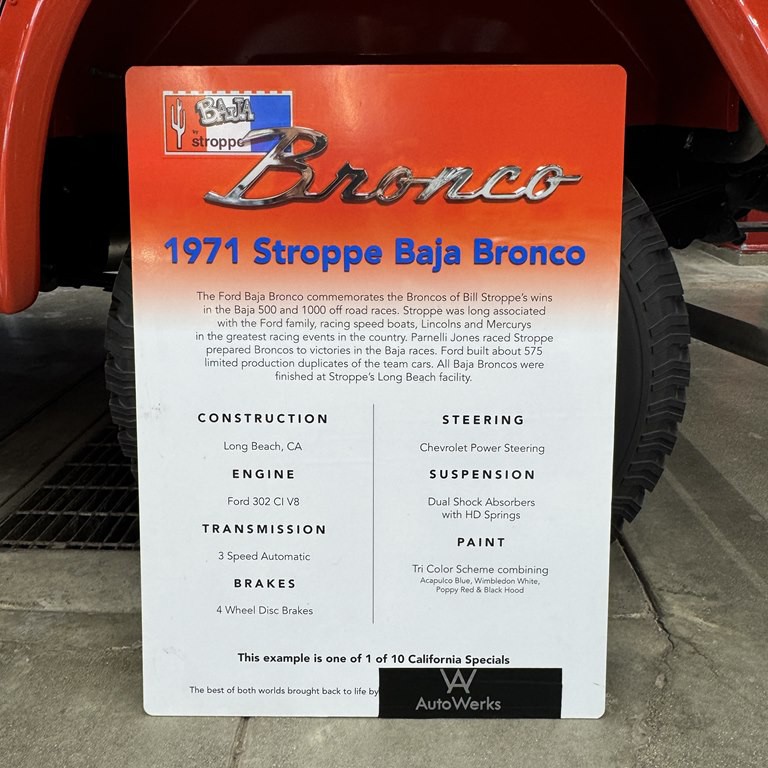 1971 Ford Bronco Image 19