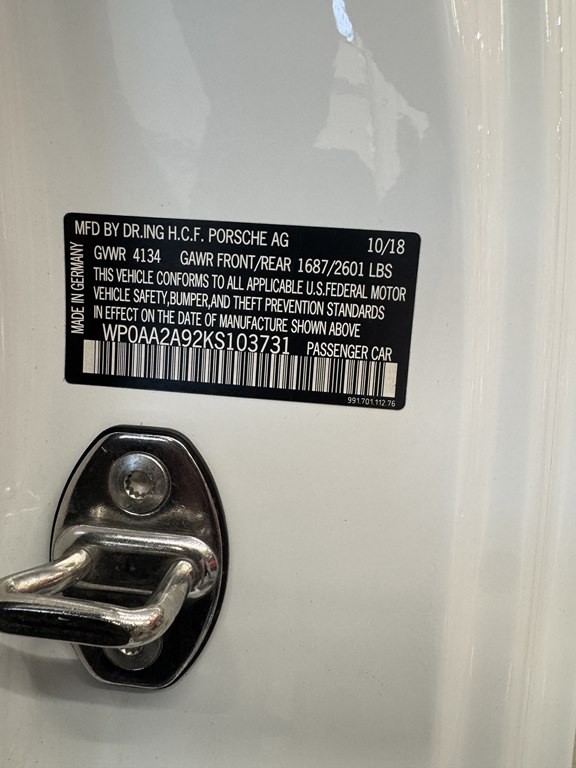 2019 Porsche 911 Image 23