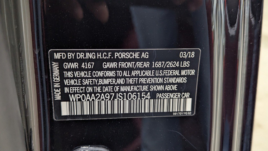 2018 Porsche 911 Image 28
