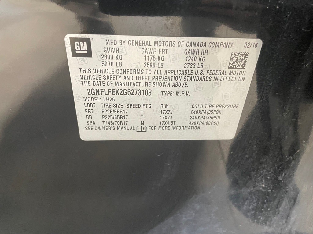 2016 Chevrolet Equinox Image 14