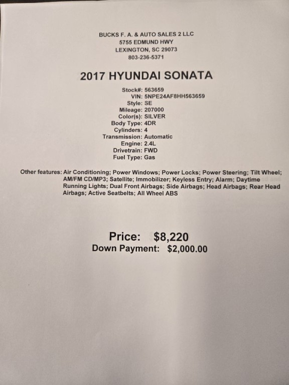 2017 Hyundai Sonata Image 11