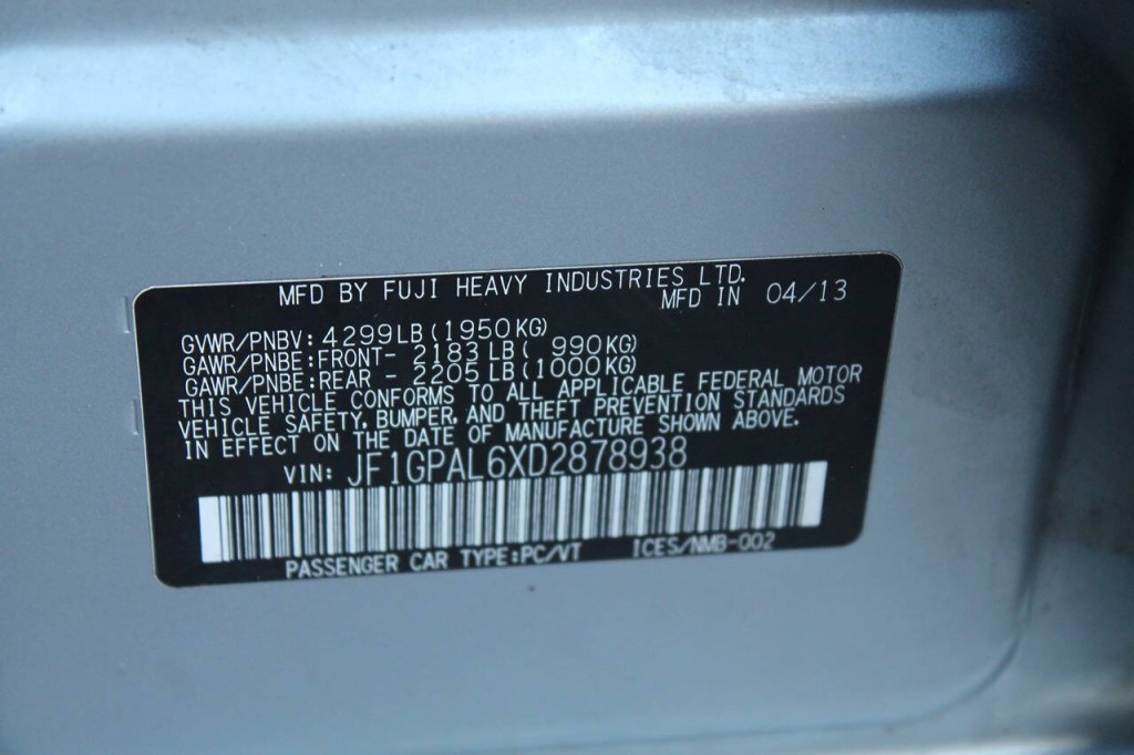 2013 Subaru Impreza Image 29