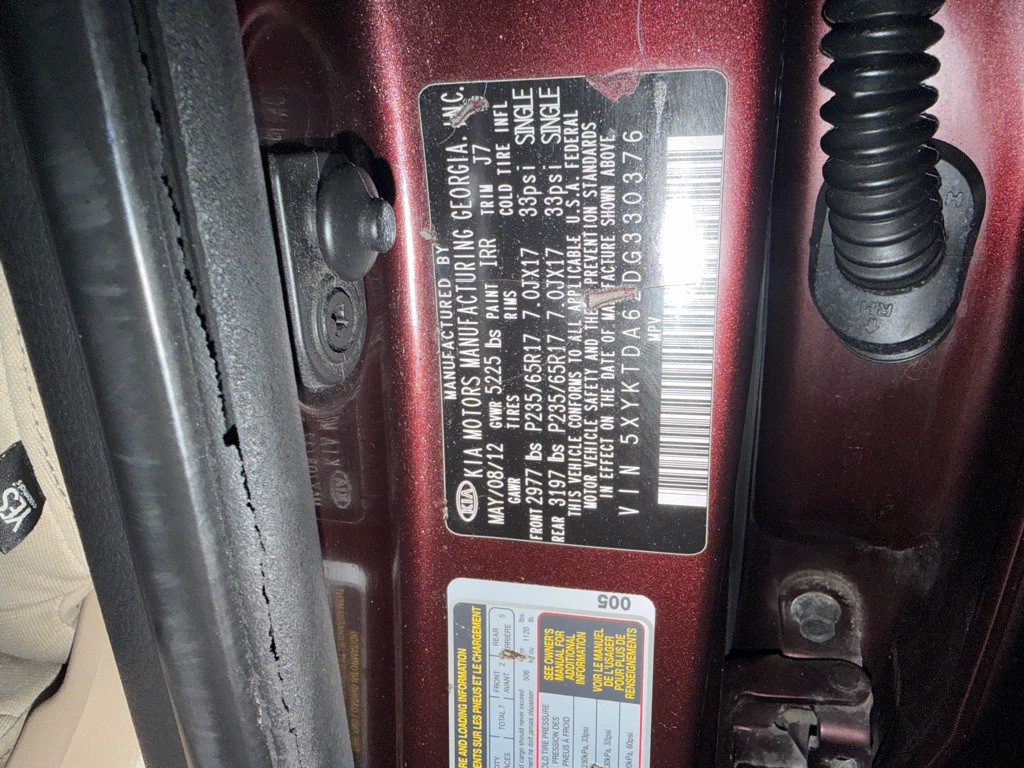 2013 Kia Sorento Image 14