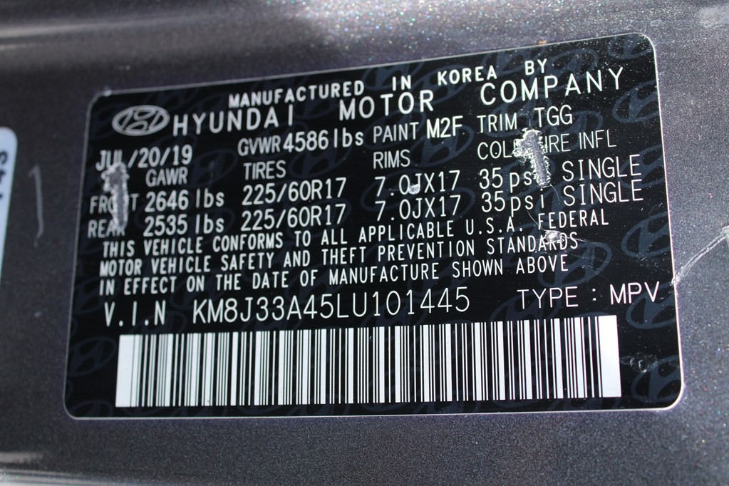 2020 Hyundai Tucson Image 19