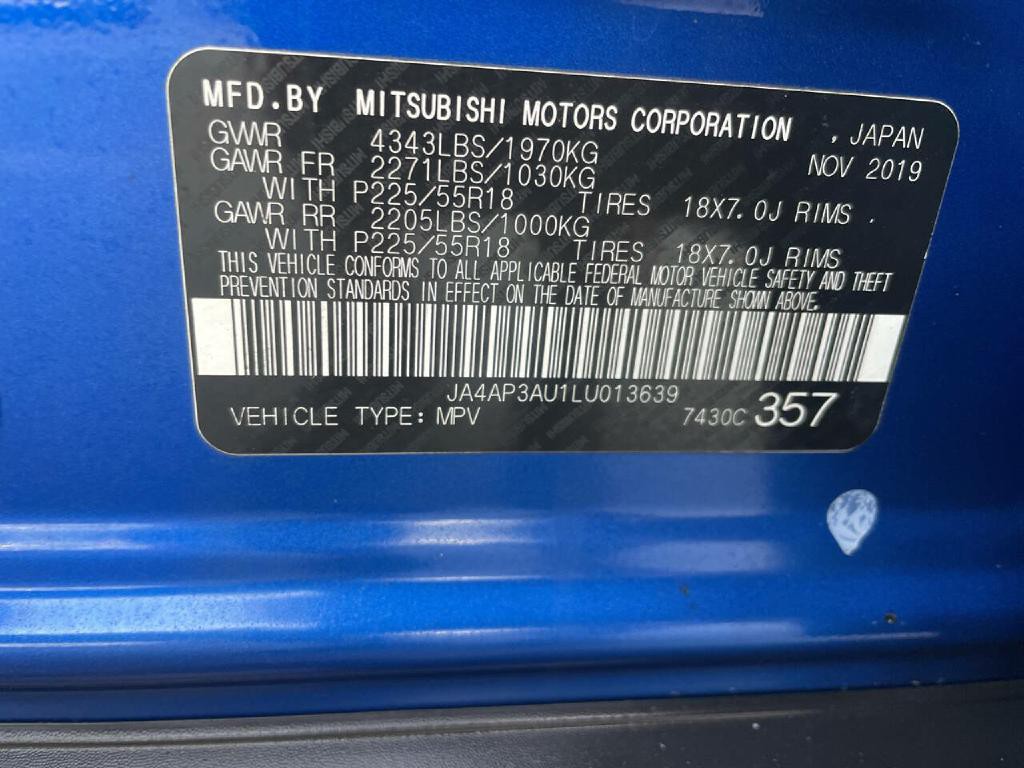 2020 Mitsubishi Outlander Image 32
