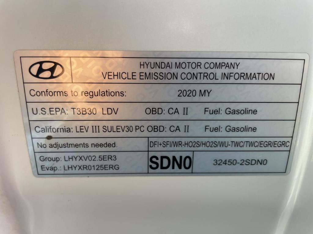 2020 Hyundai Sonata Image 35