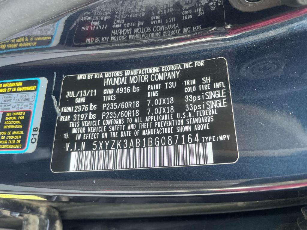 2011 Hyundai Santa Fe Image 30