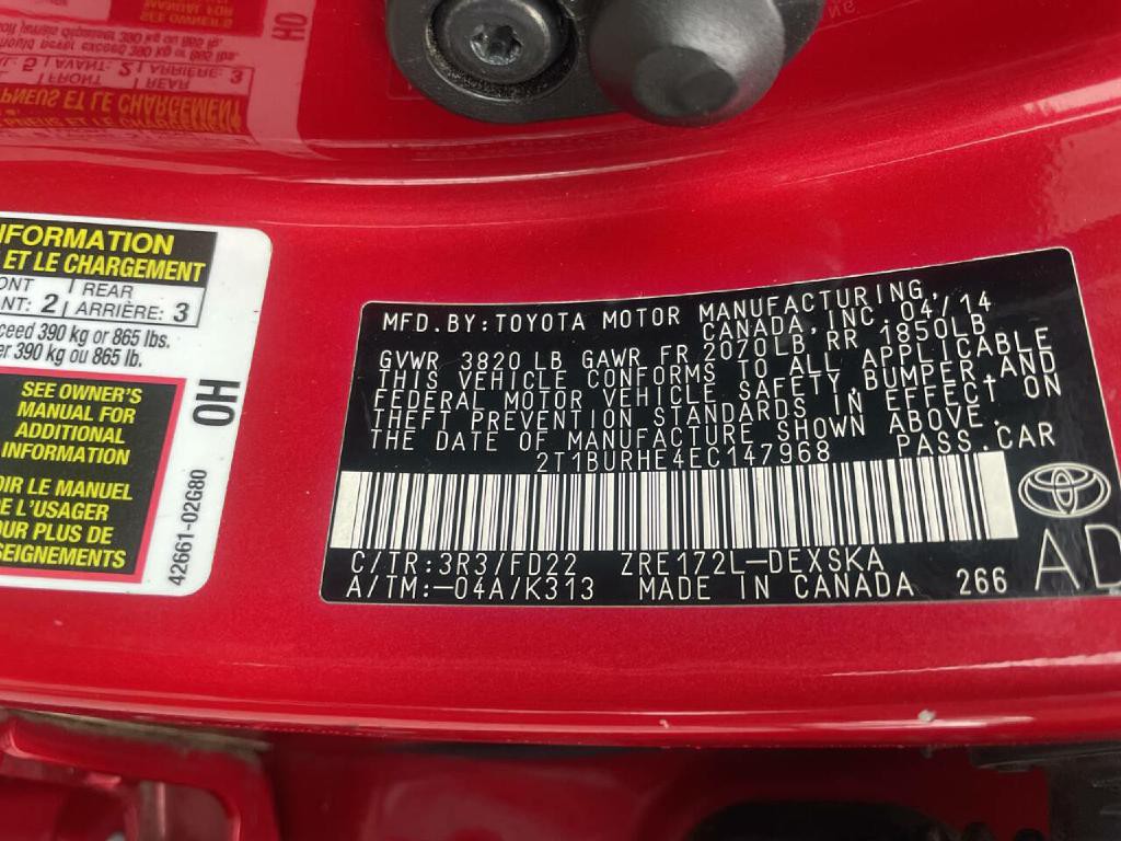 2014 Toyota Corolla Image 34
