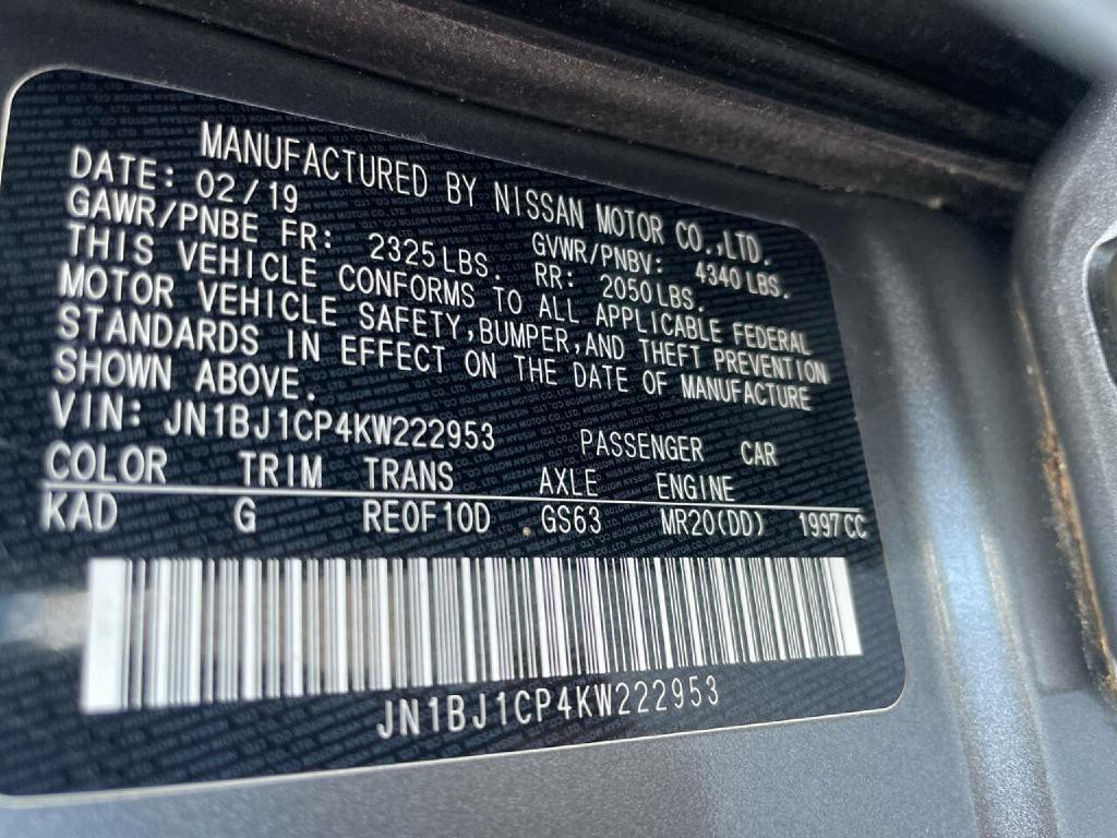 2019 Nissan Rogue Image 30