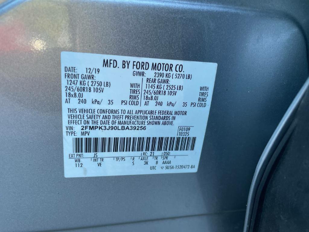 2020 Ford Edge Image 34
