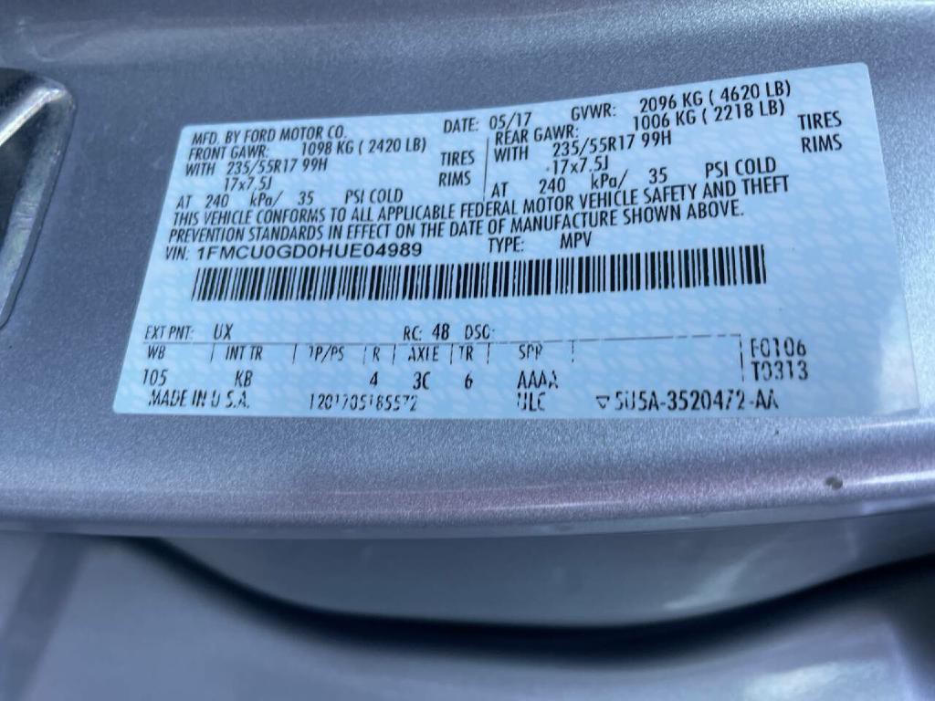 2017 Ford Escape Image 35