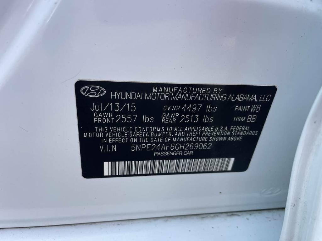 2016 Hyundai Sonata Image 30