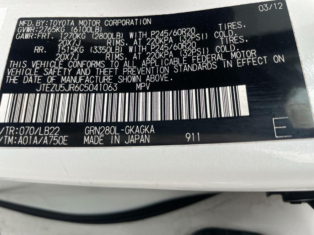 2012 Toyota 4Runner Image 31