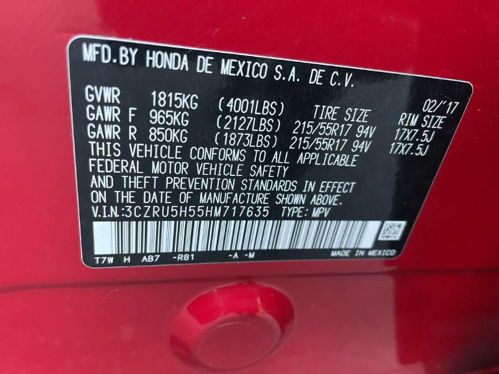 2017 Honda HR-V Image 36