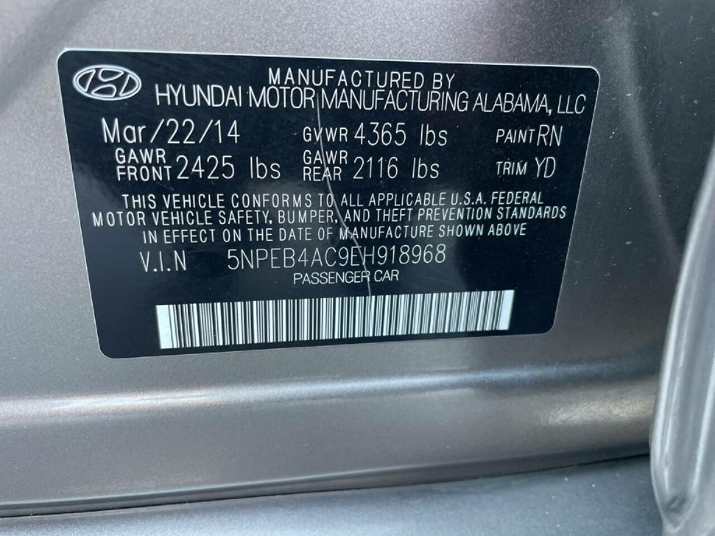 2014 Hyundai Sonata Image 30