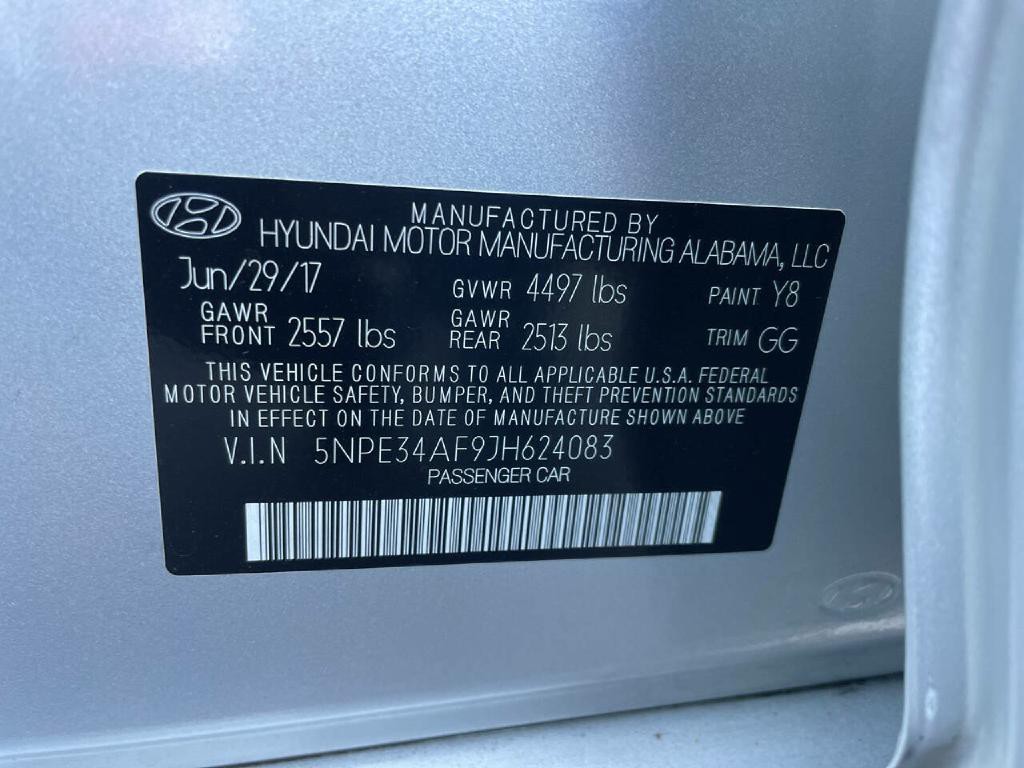 2018 Hyundai Sonata Image 29