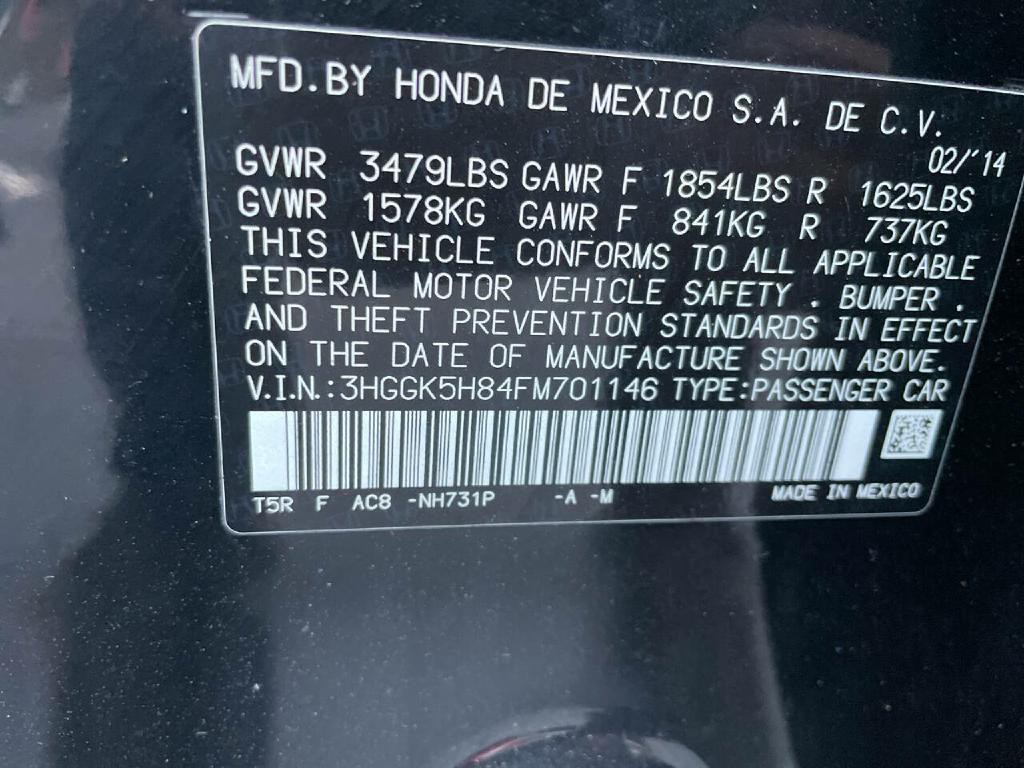 2015 Honda Fit Image 35