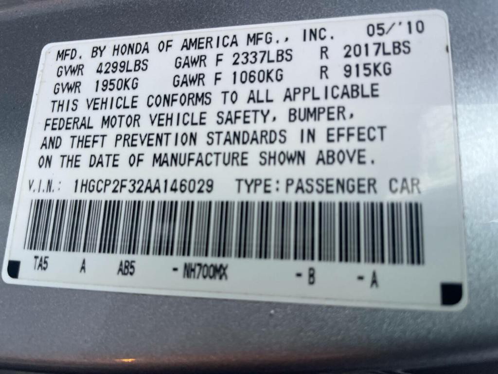 2010 Honda Accord Image 32