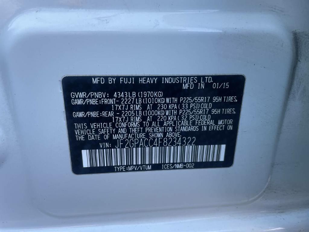 2015 Subaru Crosstrek Image 33