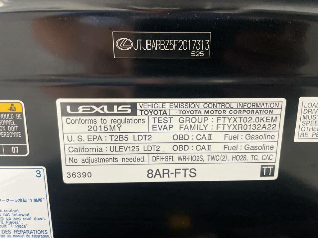 2015 Lexus NX 200t Image 39