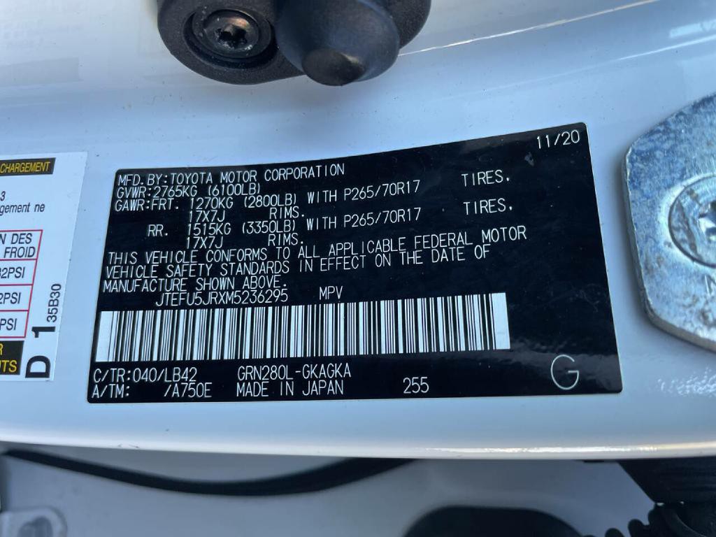 2021 Toyota 4Runner Image 41