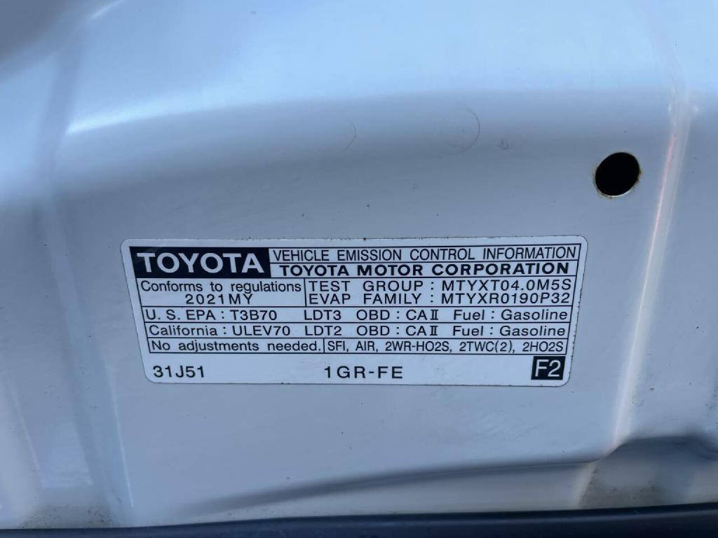 2021 Toyota 4Runner Image 43