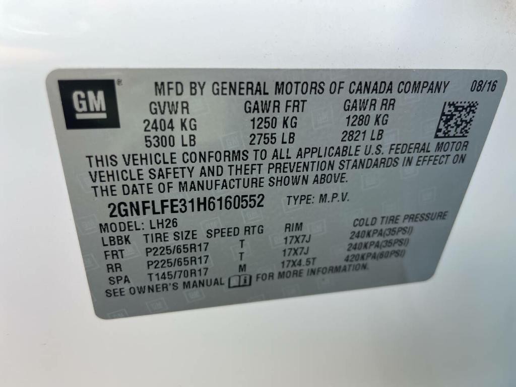 2017 Chevrolet Equinox Image 31