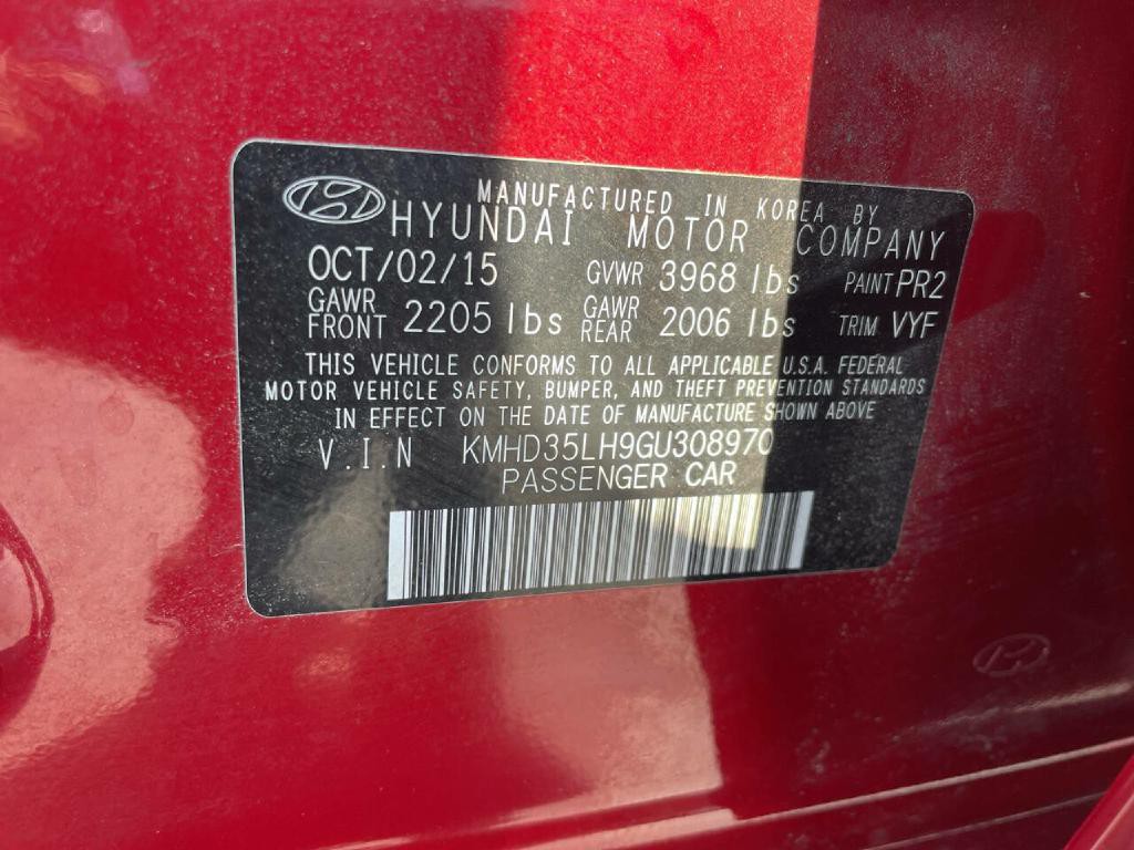 2016 Hyundai Elantra Image 26