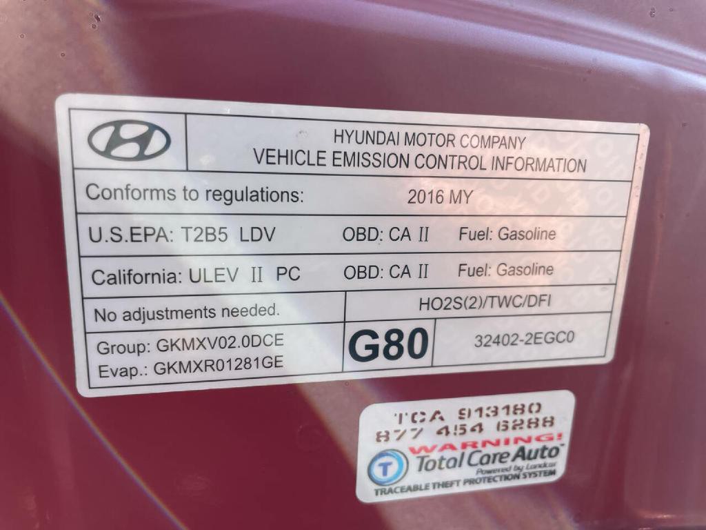 2016 Hyundai Elantra Image 29