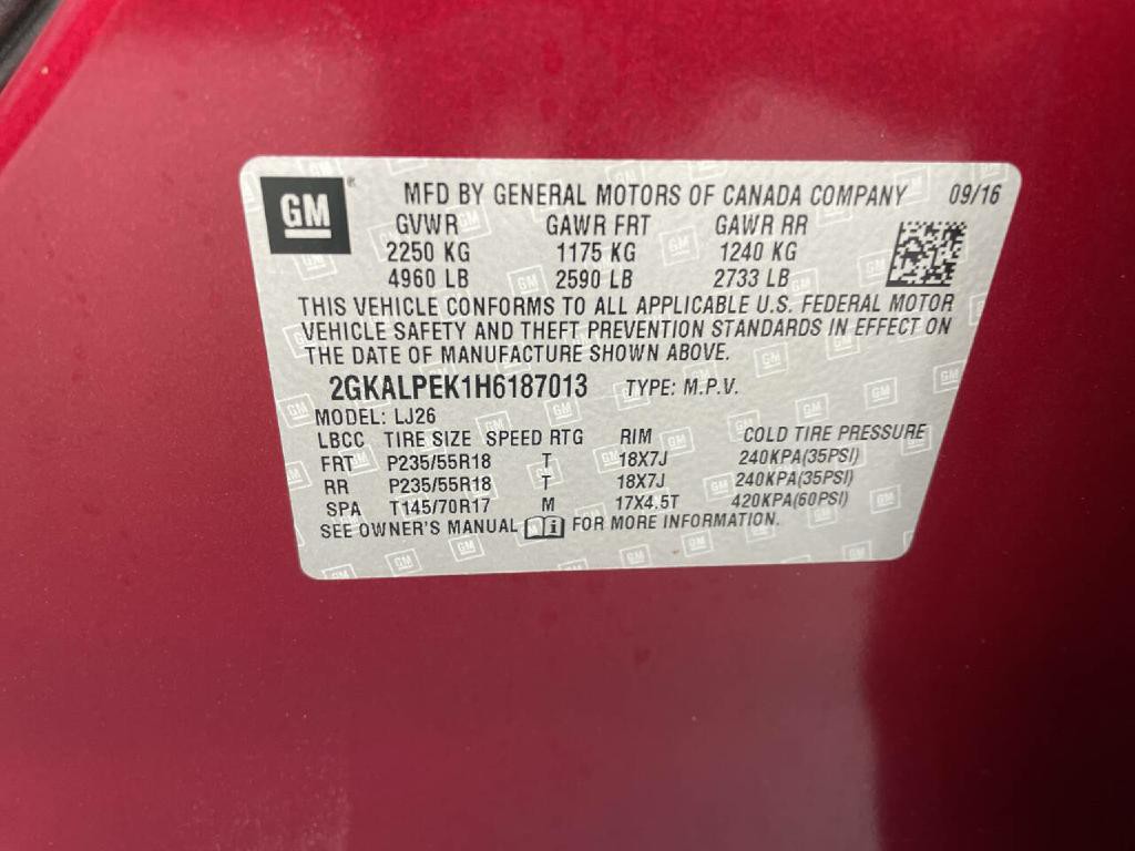2017 GMC Terrain Image 31