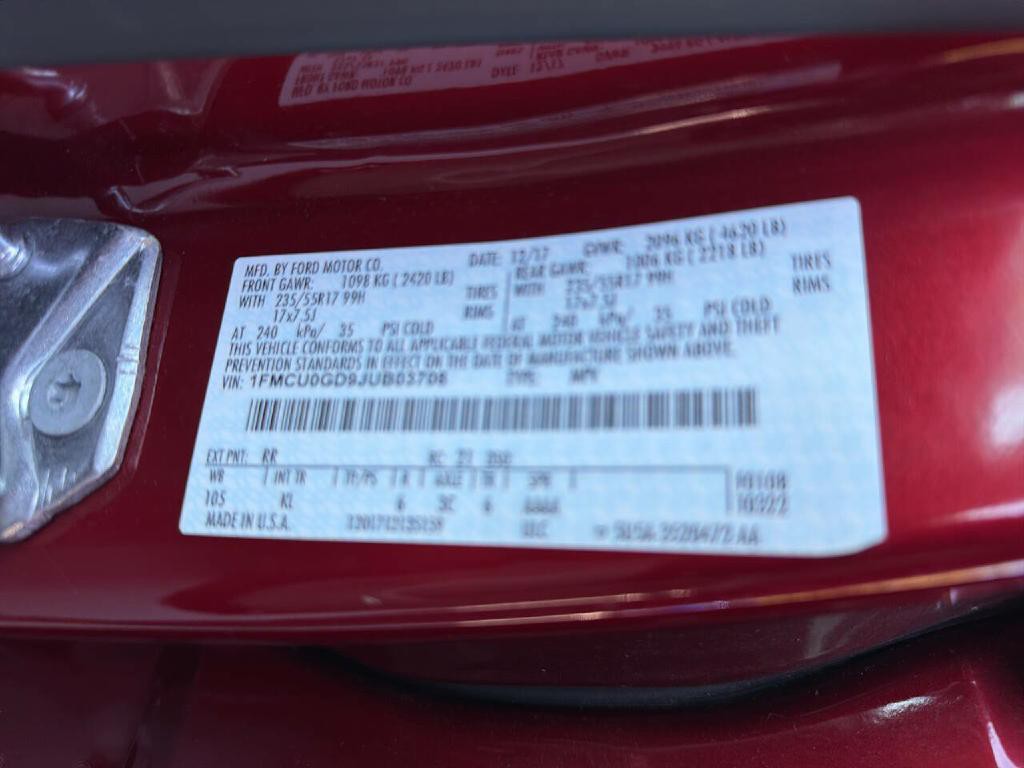 2018 Ford Escape Image 28