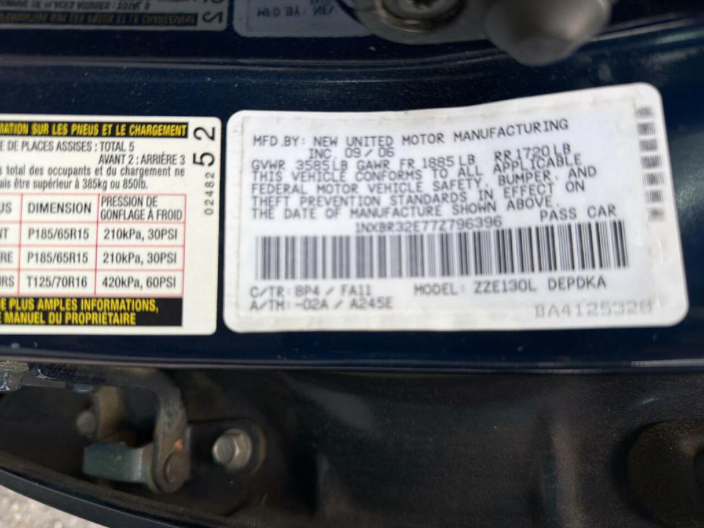 2007 Toyota Corolla Image 28