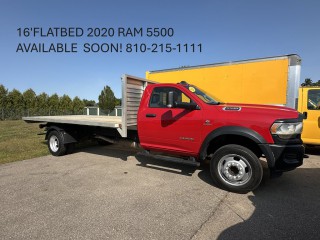 Image for 2020 RAM 5500 5500 CAB & CHASSIS 16' FLATBED ID: 6722609
