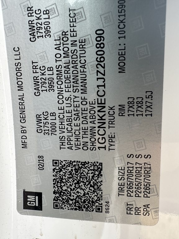 2018 Chevrolet Silverado 1500 Image 22