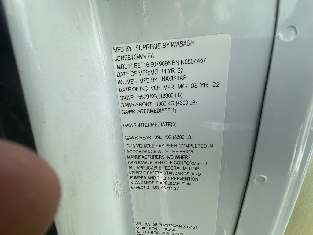 2022 GMC Savana Image 19