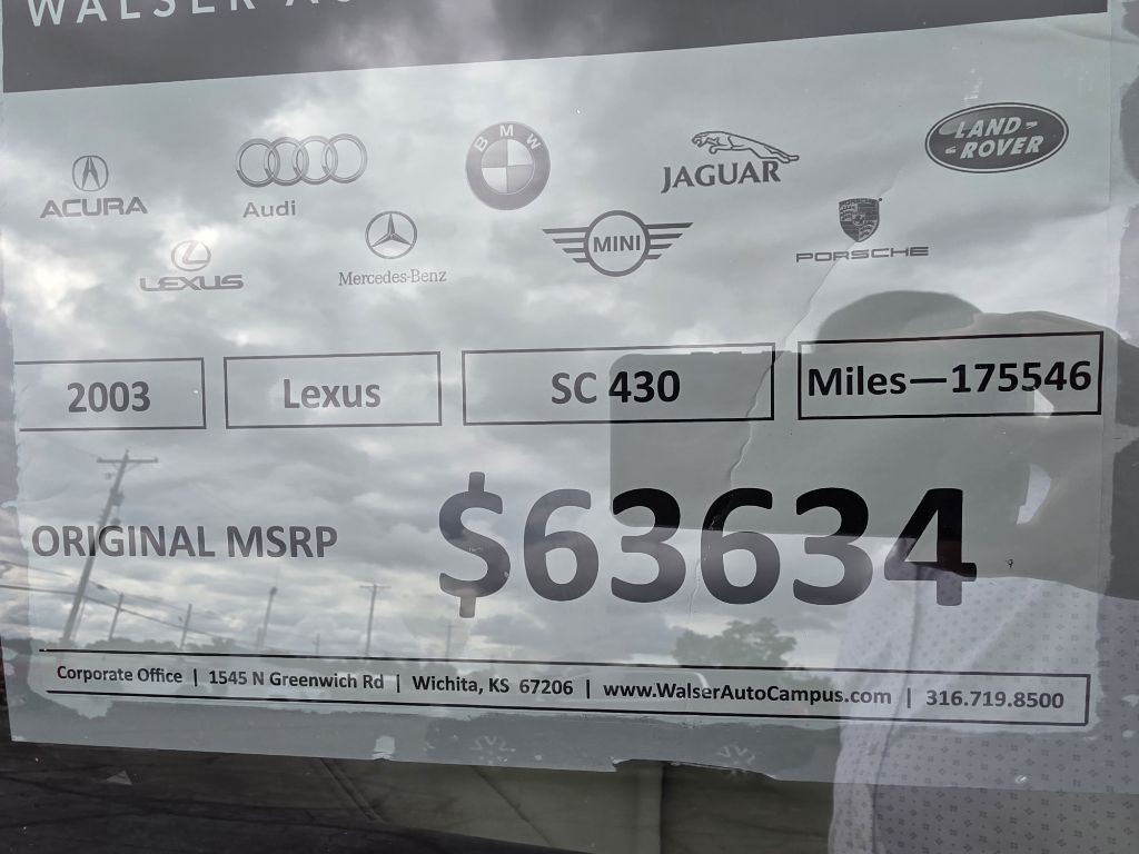 2003 Lexus SC Image 13