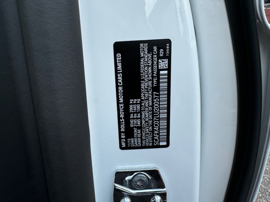 2020 Rolls-Royce Ghost Image 71