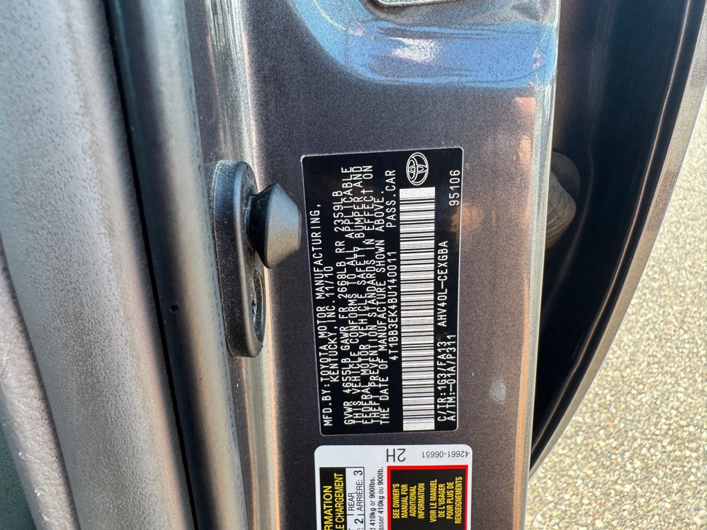 2011 Toyota Camry Image 46