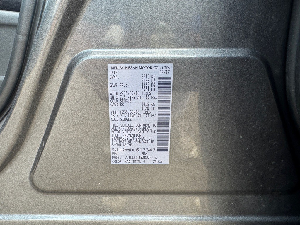 2018 Nissan Pathfinder Image 53