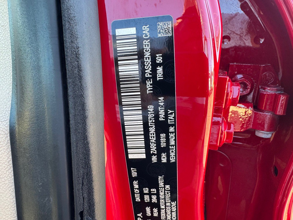 2018 Alfa Romeo Giulia Image 51